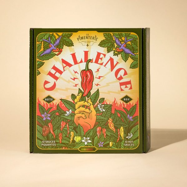Challenge box - 10 sauces piquantes-